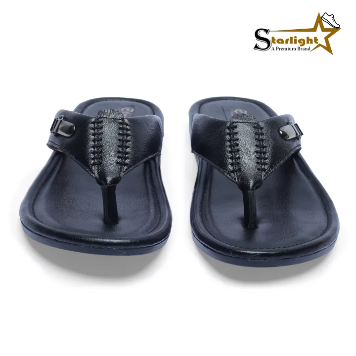 Black%20Leather%20Sandal%20For%20Men%20Starlight%20Shoes%20-%20Image%207