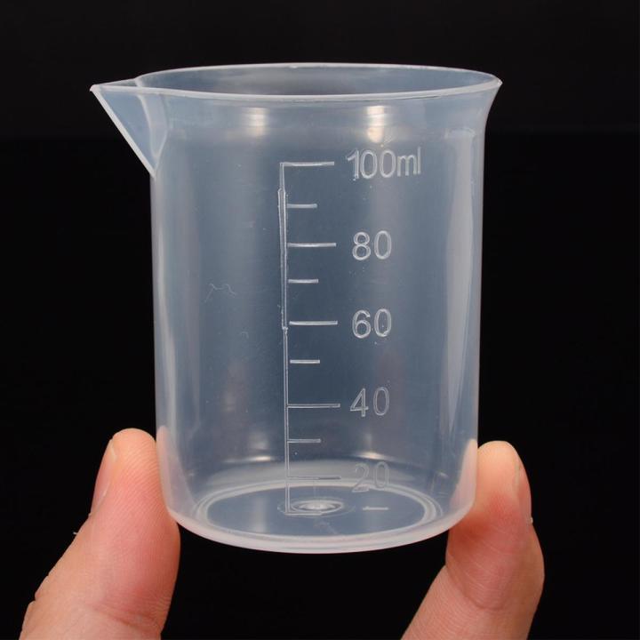 Plastic Volume Capacity Cup / Measuring Cup for Baking Beaker Liquid Measure JugCup Container