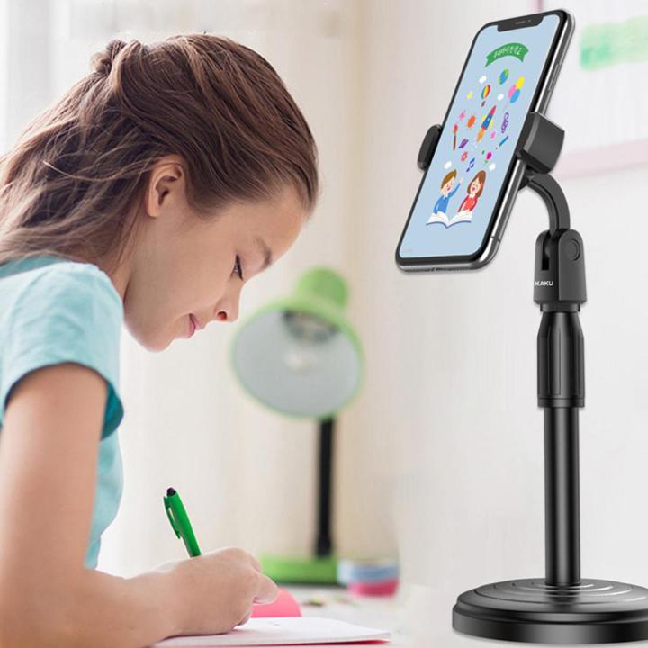 Desktop Mobile Phone Holder Stand 360 Rotate for Live Streaming Shoot  TikTok Video Round Base Smartphone