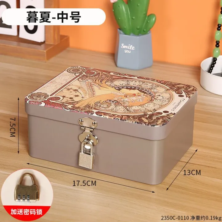 Retro%20tinplate%20box%20with%20lock%20key%20desktop%20storage%20box%20cosmetics%20document%20storage%20household%20jewelry%20empty%20box%20-%20Image%208
