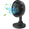 Awei F29 Desktop Oscillating 3600mah Rechargeable Fan- Black. 