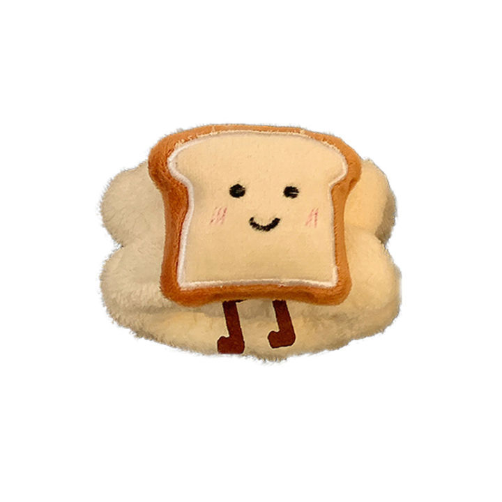 Haiyue%20Jewelry%20Cute%20Toast%20Rice%20Ball%20Face%20Wash%20Wristband~Washing,%20Water-Absorbent%20and%20Moisture-Resistant%20Plush%20Large%20Intestine%20Hair%20Tie%20for%20Exercise%20-%20Image%205