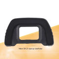 DK-21 Black Rubber Eyecup Viewfinder Eyepiece, for NIKON Camera DSLR D40 D300 D200 D100 D50 D610 D600 D7000 D750 D70s D70. 