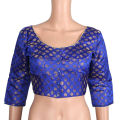 Katan Bra Cut Sharee Blouse Best Qualityfull Good Stitching With inner fals For Women.
