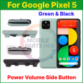 Compatible with Google Pixel 5 External Side Buttons Power On Off + Volume Control Button Outside Side Keys. 