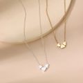 Cross-border jewelry, love collar, clavicle chain, necklace, women's fashion necklace, handmade trendy street photography. 