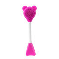 Silicone Face Mask Brush Double-head, Premium Quality Soft Face Mask&Facial Cleansing Brush,Facials, Mud,Clay Mask,DIY,Modeling Mask,Body Lotion,and BB CC Cream,Pore Cleaner. 