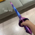 3D Gravity Telescopic Spiral Telescopic Knife Toy Samurai Telescopic Samurai Blade Rotating Trend Toy. 