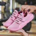 Indoor Fitness Shoes Squat Hard Pull Shoes Men's Anti-Slip Strength Training Shoes Women's Bare Feet Aerobics Beautiful Yoga Shoes.