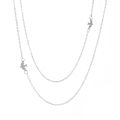 【Daily Necessities For Anyone Store】Choker Women Necklace Layered Chain Necklaces Animal Clavicle Jewelry Lovers Gold Trendy Peace Dove Zinc Alloy. 
