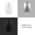 Bluetooth Mouse for Microsoft Surface Pro 9 8 5 6 7 X Surface Go 3 Book Laptop PC Wireless Mouse Rechargeable Mute Gaming Mouse. 