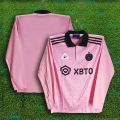 Inter Miami Jersey 2026/27 Polo Football Jersey For Men - Long Sleeve Collar Polo Club Jersey - Inter Miami Jersey 2026.