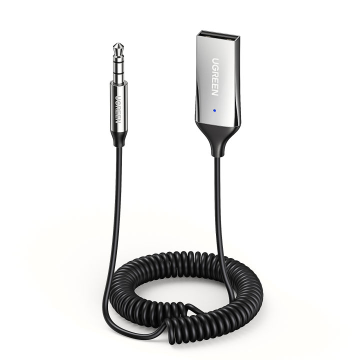 UGREEN%20Bluetooth%20Receiver%205.3%20Adapter%20Hands-Free%20Bluetooth%20Car%20Kits%20AUX%20Audio%203.5mm%20Jack%20Stereo%20Music%20Wireless%20Receiver%20for%20Car%20-%20Image%202