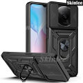 Phone case For Redmi A3 Back cover Hard Armor Shockproof Camera Protection Bracket Navigation Holder Ring Cover For Mi Xiaomi Redmi A3 Cover cases.