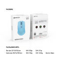 FANTECH WGC2 VENOM II VIBE  2.4G Wireless Gaming Mouse Pixart 3212 2400DPI RGB Rechargeable Mouse Ergonomic Mice Gaming Gammer For Laptop PC Blue. 