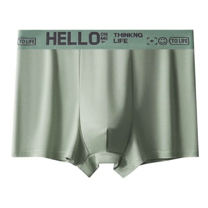 Men's%20Underwear%20Male%20Student's%20Boxer%20Breathable%20Trendy%20Large%20Size%20Trousers%20Youth%20Sports%20Personalized%20Four-Corner%20Short%20Pants%20-%20Image%202