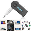 Car Wireless Bluetooth Receiver 3.5mm Audio Stereo Music Adapter 2.4GHz. 