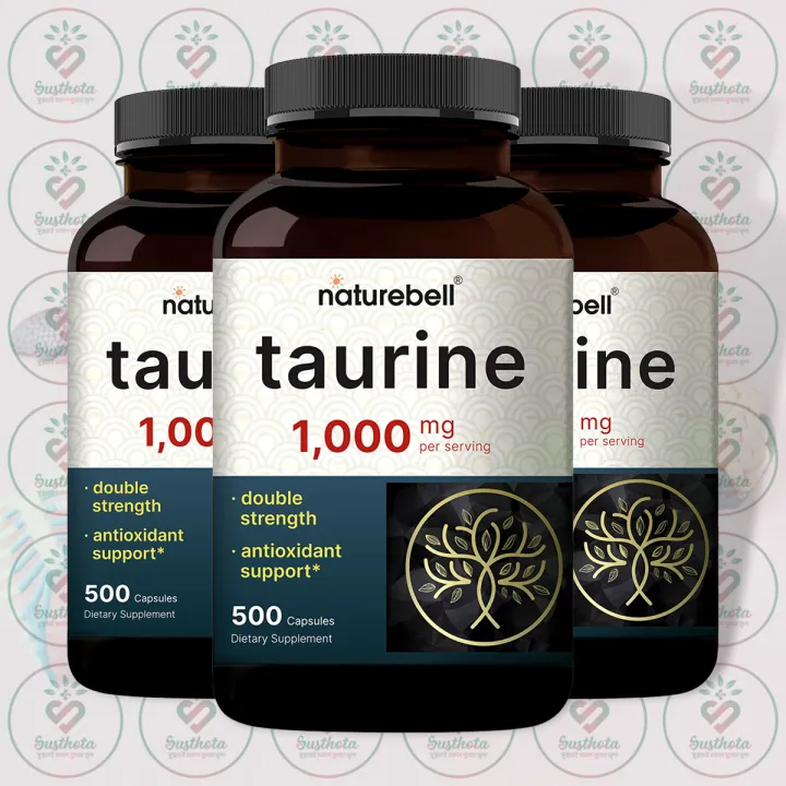 NatureBell%20Taurine%20%E2%80%93%201,000%20mg%20%E2%80%93%20500%20Capsules%20%E2%80%93%20Double%20Strength%20%E2%80%93%20for%20Heart,%20Brain,%20Eye%20&%20Antioxidant%20Support%20-%20Image%202