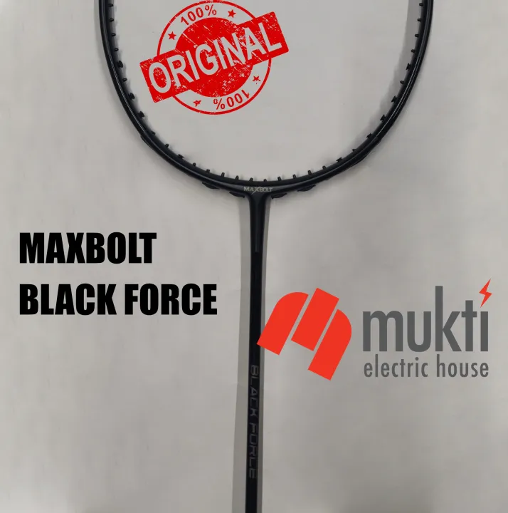 Korea%20Imported%20MAXBOLT%20BLACK%20FORCE%20Unstrung%20Badminton%20Racket%20Bat%20-%20Image%203