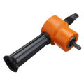 Tool parts Gold Double Headed Sheet Metal Nibbler Saw Cutter Metal Cutting Tool Drill Attachment. 