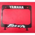 Number Plate or Licence Plate Frame Holder top cover for Yamaha Motorcycle. Fazer.