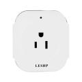 TE LESHP Wireless Mini Socket Smart Plug With USB Output 5V/1A Wi-Fi. 