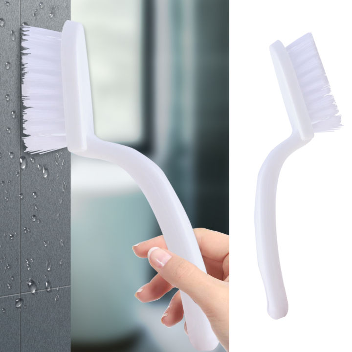 Multi-purpose Floor Wall Tile Corner Gap Cleaning Brush Short Handle Household Bathroom Kitchen Cleaning Tool