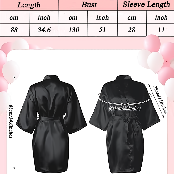 Women's%20Girls%20Birthday%20Party%20Robes%20Spa%20Queen%20Squad%20Kimono%20Robe%20Bathrobe%20Satin%20Pajamas%20Spa%20Sleepover%20Party%20Robes%20Dressing%20Gown%20-%20Image%205