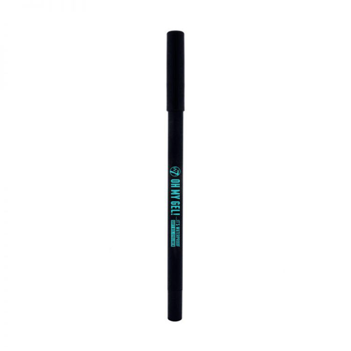 W7 Oh My Gel! Waterproof Soft Gel Eyeliner - Blackest Black