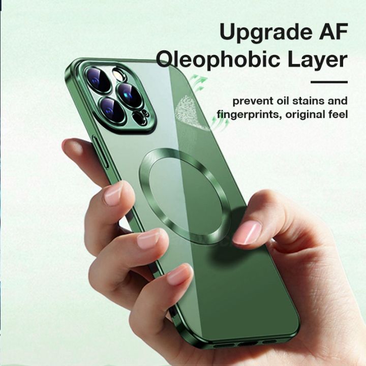 Sanptoch%20Magnetic%20Phone%20Case%20For%20iPhone%2013%2012%20Pro%20Max%20Built-in%20Camera%20Lens%20Glass%20Protector%20Cover%20For%2011%20Pro%20Max%20Transparent%20Soft%20TPU%20Protective%20Casing%20-%20Image%205