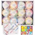 Salt Float Explosive Ball Gift Set 70gx12 Essential Oil Bombs Bath Balls. 