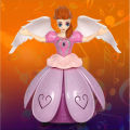 Battery Operated Dancing Angel Princes Girl With Flashing Lights And Music Doll. 
