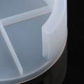 Silicone Coaster Mat Storage Holder Set Resin Casting Mold Epoxy Mould Craft DIY. 