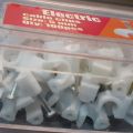 Electric Cable Clips 5mm (100pcs). 