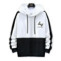 White and Black color Long Sleeve hoodi Collections for Men. 