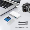 3 In 1 SD TF Card Reader For iPhone 15 Pro Max USB Type C Camera Converter For iPad Macbook Samsung Xiaomi One Plus OTG Adapter. 