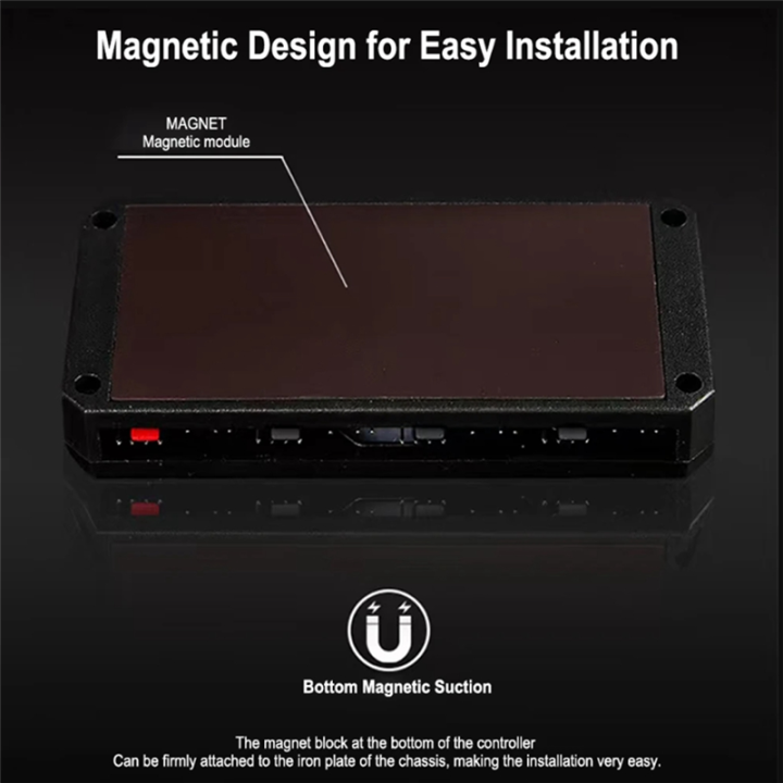 4Pin%20PWM%20Temperature%20Control%20Hub%20ARGB%20Shenguang%20Synchronous%20Chassis%20Fan%20Suitable%20for%20Universal%20Computer%20Regulator%20Spare%20Parts%20Accessories%20-%20Image%205