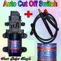 12v Bike / Car Washer Combo Water Pump Hose Pipe Spray Gun Full Set High Pressure DC12v Water Pump For Bike or Car Wash & Garden irrigation.