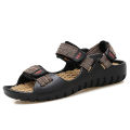 Fashion Shoes Men Black Sandals For Men Mesh Breathable Beach Shoes Flat Sandals Soft Sole Summer Sandals. 