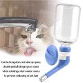 250/500ML No Drip Water Bottle Best s Wire Cage Dispenser Waterer Leak-Proof Nozzle Pets Crate Drinker Bunny Rabbits - Blue - 250ML.