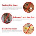4pcs Winter Puppy Socks Waterproof Anti-slip Warm Dog Shoes Footwear Rain Snow Boots Pet Shoes. 