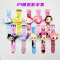 Douyin same Sanrio projection watch Hello Kitty KT cartoon projector watch children's toy watch wholesale.