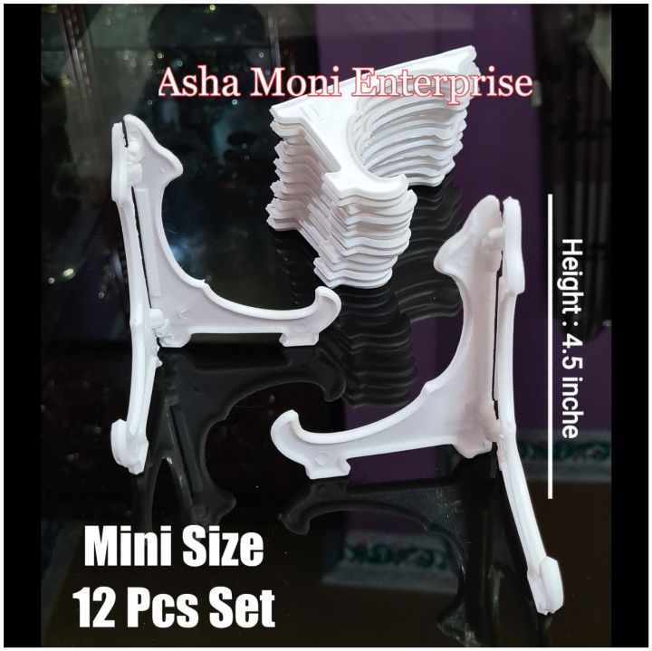 4.5%20inche%20Plastic%20Easels%20Plate%20Holder%20Stand,%20Display%20Stands,%20Picture%20Frame%20Stand%20Holder%20-%2012%20Piece%20Set%20-%20Kitchen%20Rack%20-%20Kitchen%20Rack%20-%20Image%202