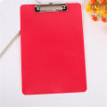 Plastic clipboard Sleek Transparent Lightweight Cute clip boards Opaque color board clip for Office supplies School stationery Writing support Organizational tool Business. 
