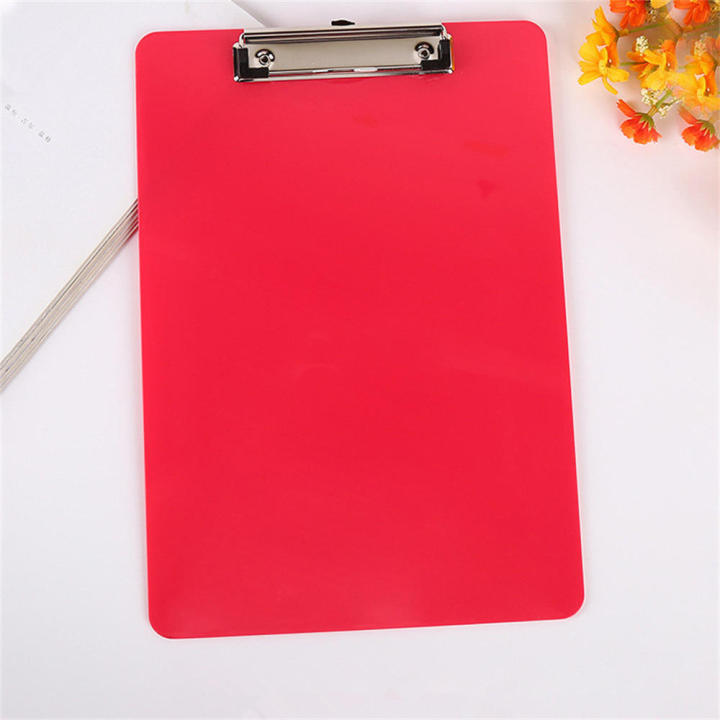 Plastic%20clipboard%20Sleek%20Transparent%20Lightweight%20Cute%20clip%20boards%20Opaque%20color%20board%20clip%20for%20Office%20supplies%20School%20stationery%20Writing%20support%20Organizational%20tool%20Business%20-%20Image%204