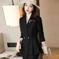 High-End Professional Tailored Suit Suit Female Spring and Autumn Fashion Temperament Goddess Style Korean Style Suit Formal Wear Jewelry Shop Workwear. 