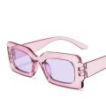 2023 New Fashion Sunglasses Candy Color Hip-hop Glasses Fashion Simple Square Small Frame Gafas De Sol. 