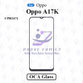 For Oppo A17K CPH2471 LCD Display Touch Screen Front Glass Lens + Lamination OCA. 