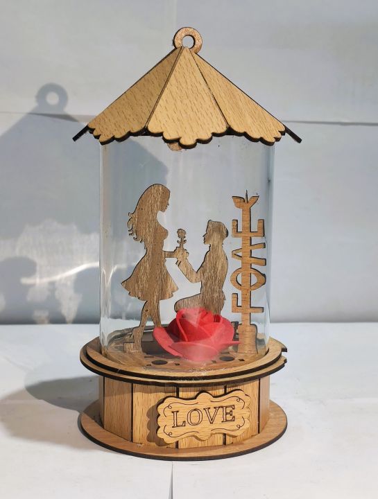 Wooden%20Cute%20Couple%20Decorative%20Showpiece%20Lightinig%20System%20-%20Image%204