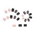 Menggh WITH GLUE Artificial Nails Tip Long Coffin False nails With Design press on nails	Gradiant nail art. 